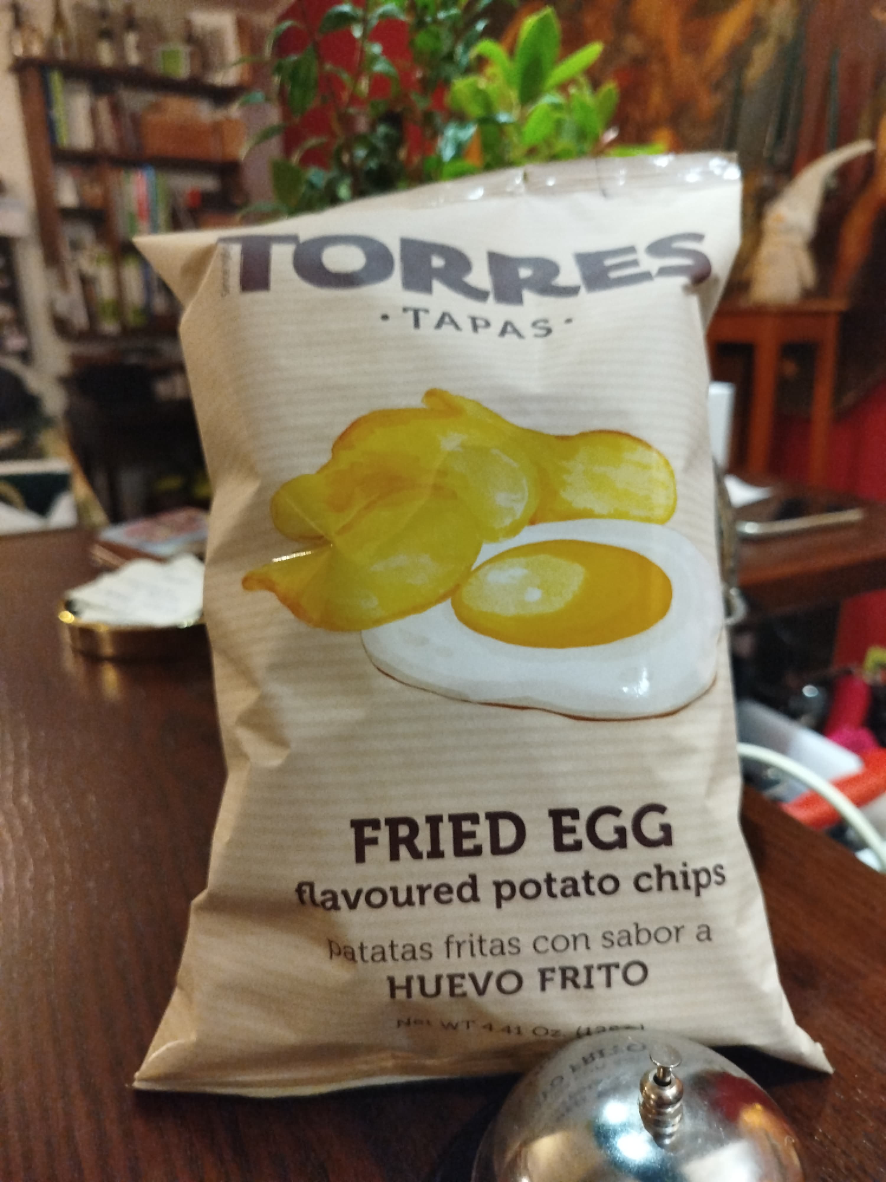 Chips Torres all' uovo fritto.  125 gr. 